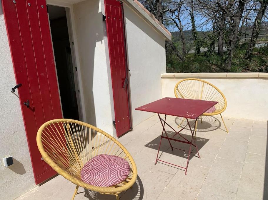 Le Cabanon De Vally Caromb Buitenkant foto